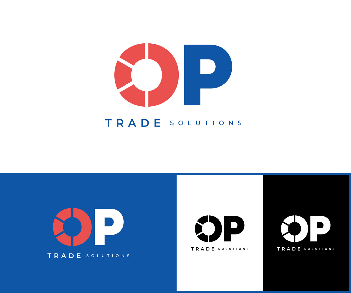 Logo Design by MoonFeather for OP Trade Solutions LLC | Design #28621467