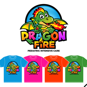 DRAGON FIRE (Pediatric Intensive Care Unit Quality Improvement Project) | T-Shirt-Design von OR-PiXEL STUDIO ™