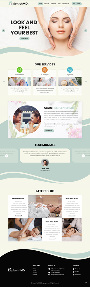 Web Design by pb for this project | Design: #28621930