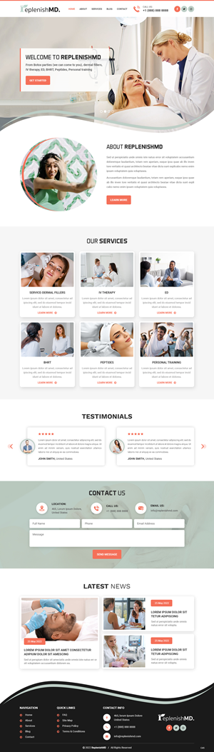 Web Design by pb for this project | Design: #28621937