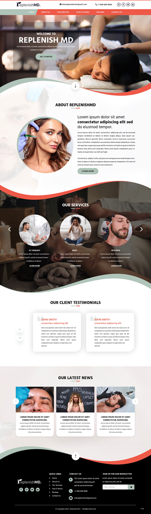 Web Design by pb for this project | Design: #28621938