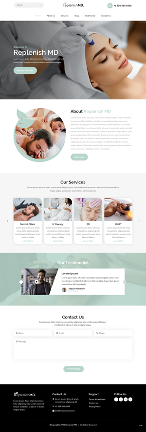 Web Design by pb for this project | Design: #28621945