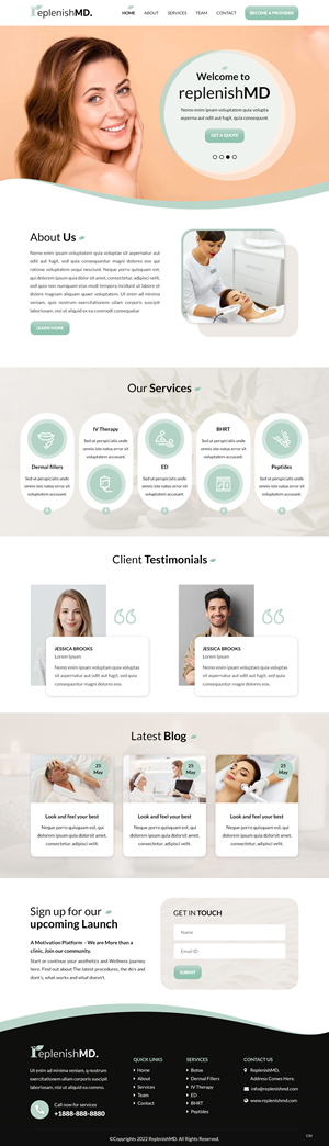 Web Design by pb for this project | Design: #28621946