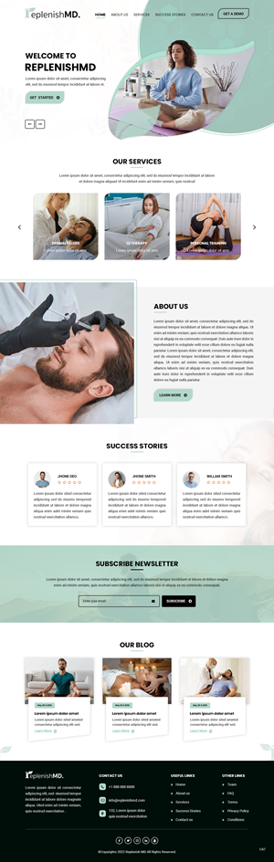 Web Design by pb for this project | Design: #28621948