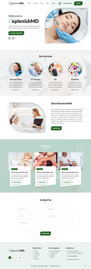 Web Design by pb for this project | Design: #28621949