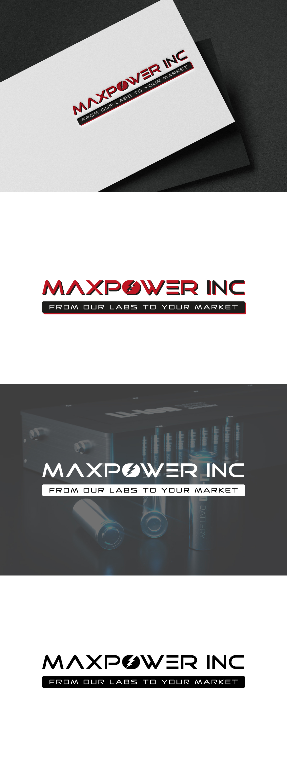 Logo Design by Mohammad_Rasel for MaxPower Inc | Design #28640277