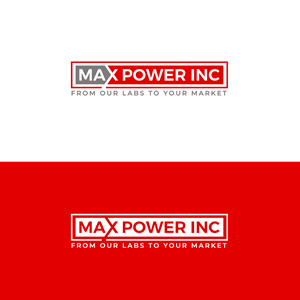 Logo-Design von Ayub Zafar für MaxPower Inc | Design: #28636039