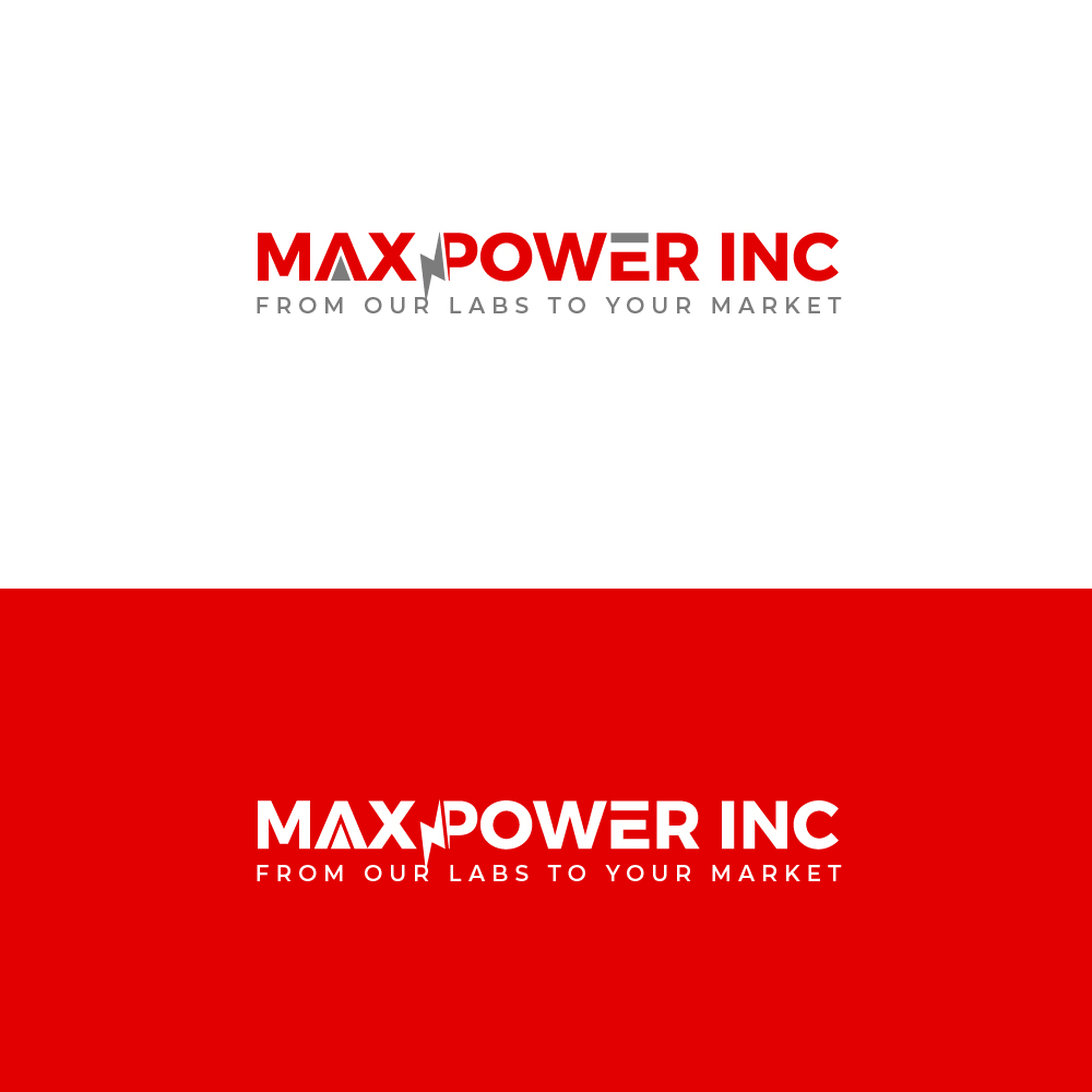 Logo-Design von Ayub Zafar für MaxPower Inc | Design #28636043