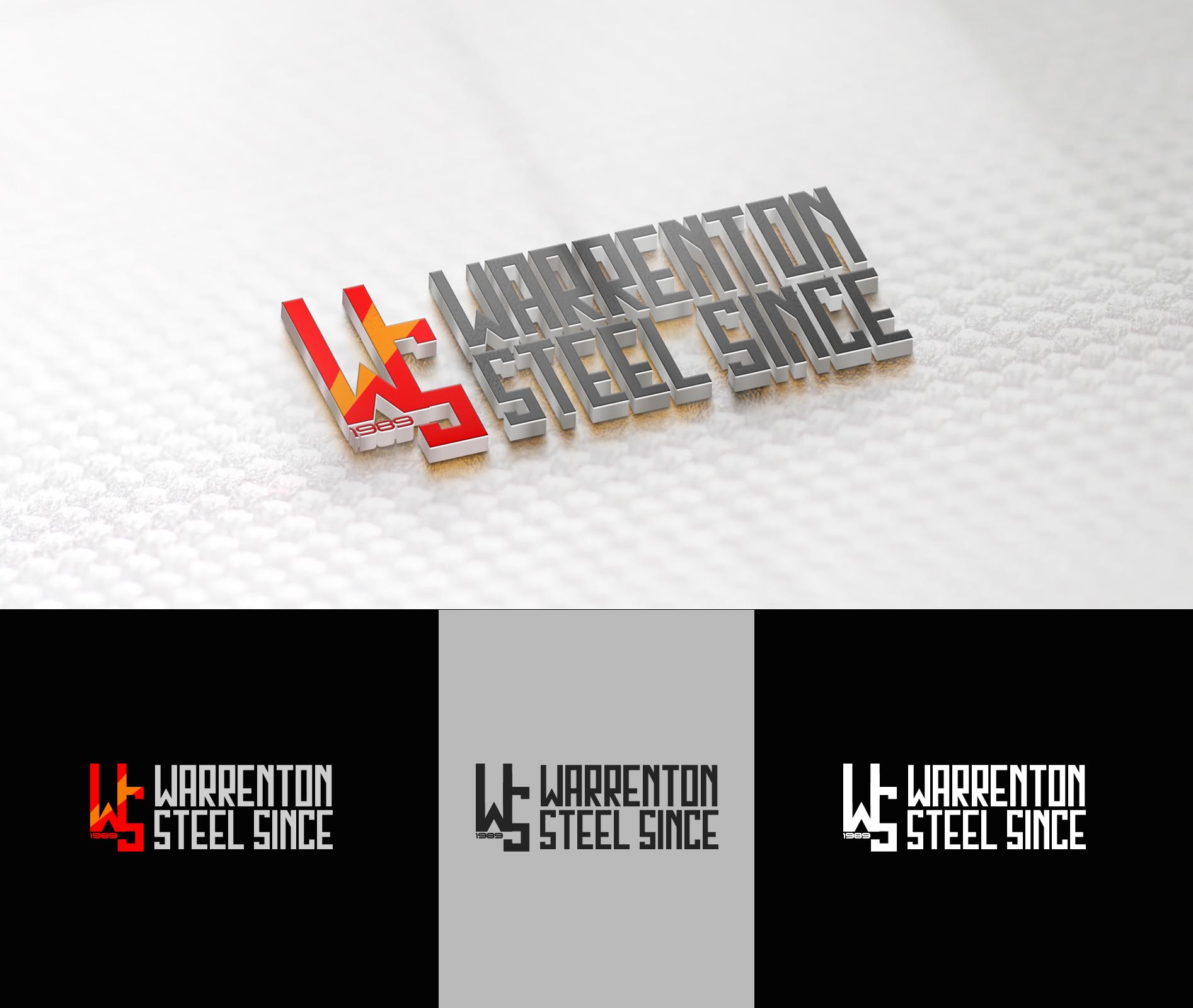 Logo Design by 99zoom for Warrenton Fabrication and Supply, LLC | Design #28623900