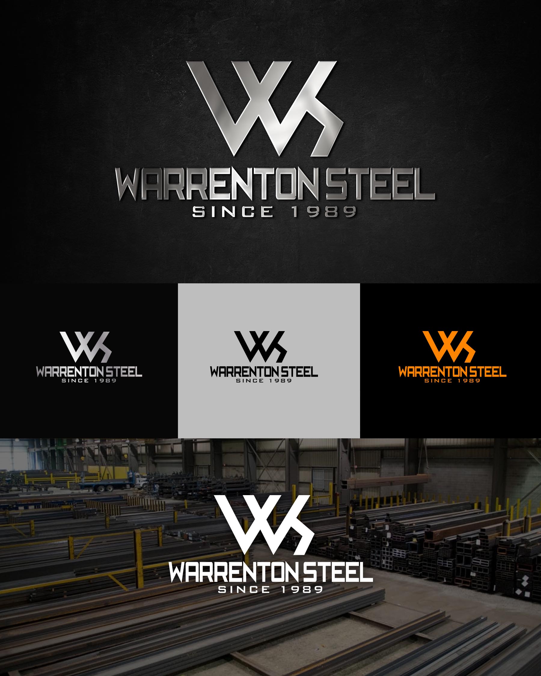Logo Design by 99zoom for Warrenton Fabrication and Supply, LLC | Design #28629776