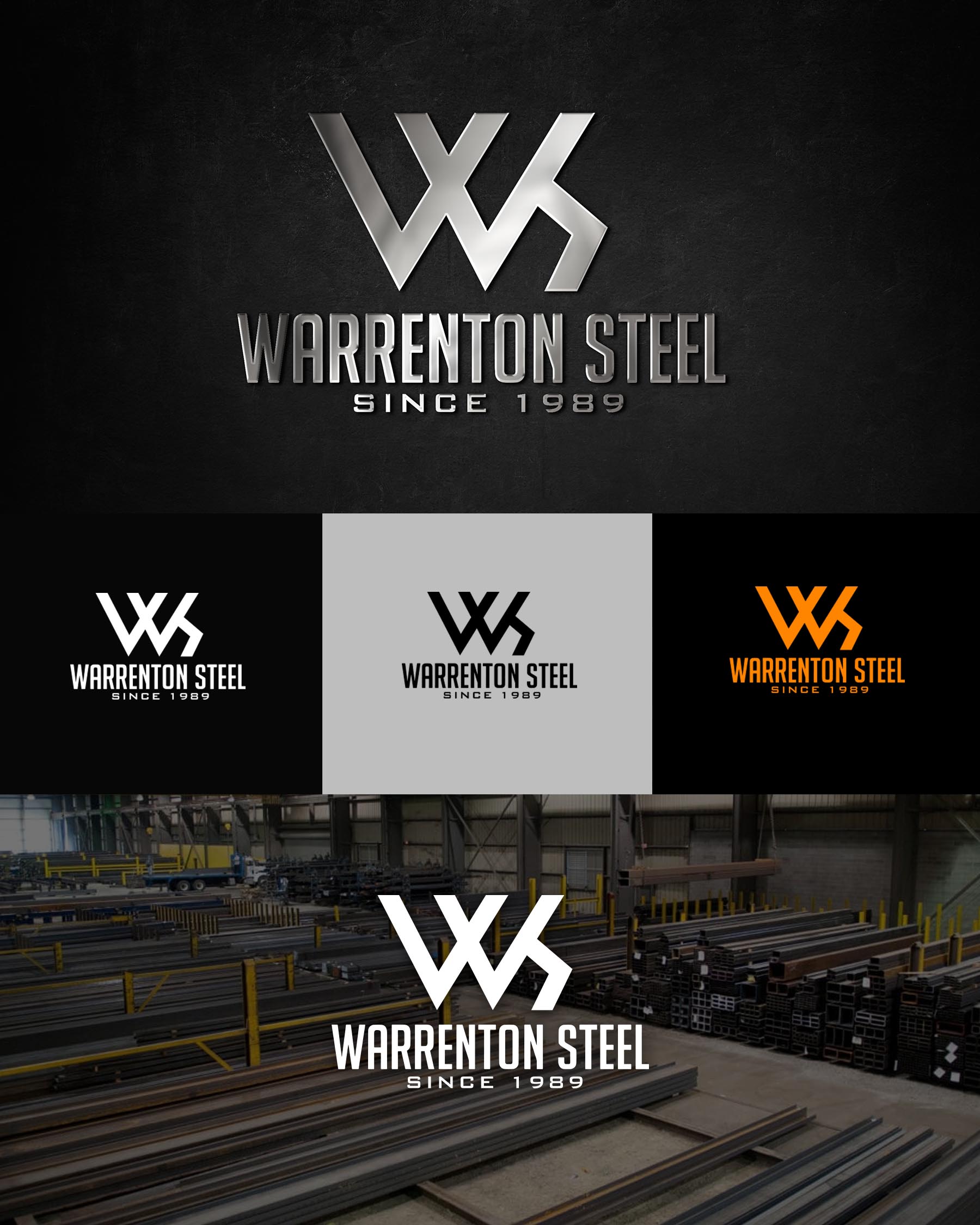 Logo Design by 99zoom for Warrenton Fabrication and Supply, LLC | Design #28629778