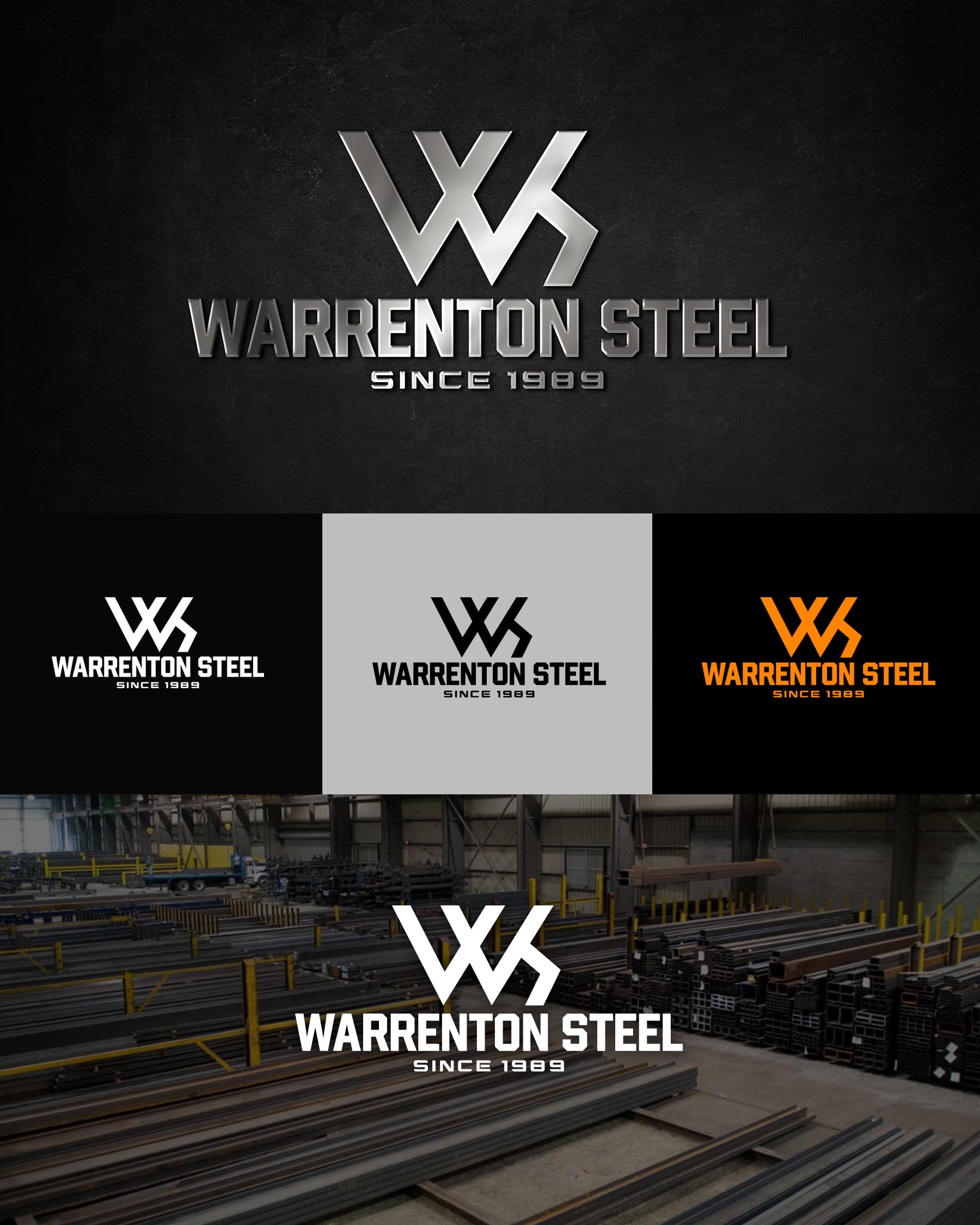 Logo Design by 99zoom for Warrenton Fabrication and Supply, LLC | Design #28629779