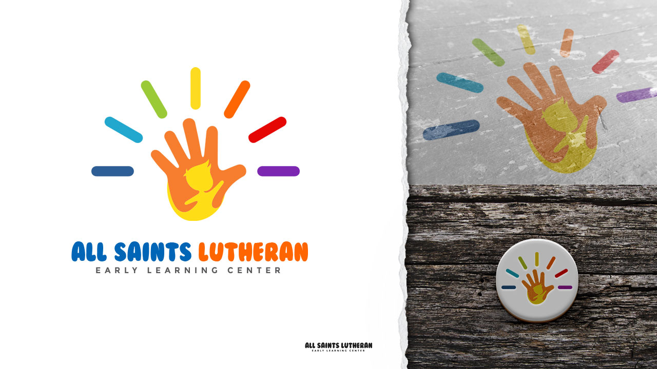 Logo Design by ARTMD for All Saints Lutheran Early Learning Center | Design #28638499