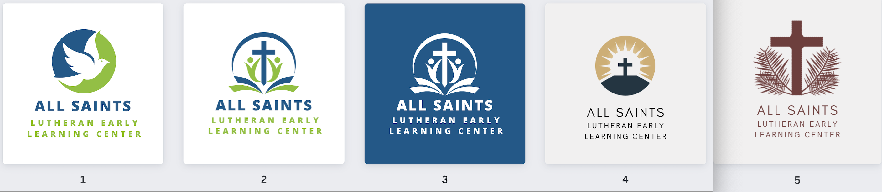 Logo Design by Bronte Creative Design for All Saints Lutheran Early Learning Center | Design #28679257