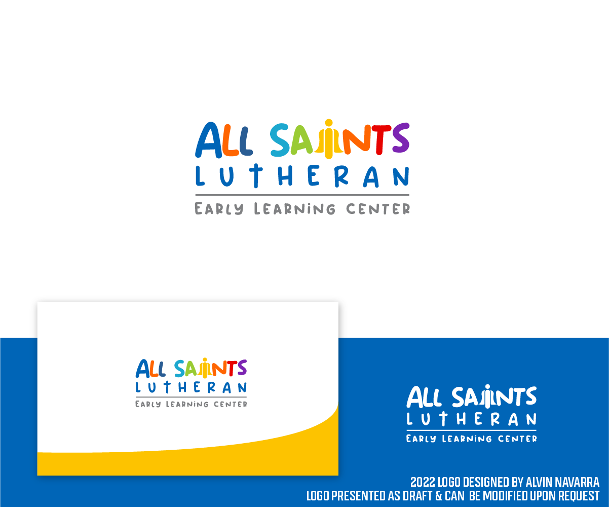 Logo Design by alvinnavarra for All Saints Lutheran Early Learning Center | Design #28660111