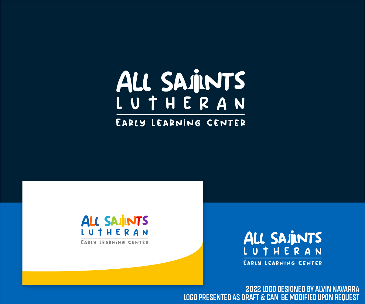 Logo Design by alvinnavarra for All Saints Lutheran Early Learning Center | Design #28660130