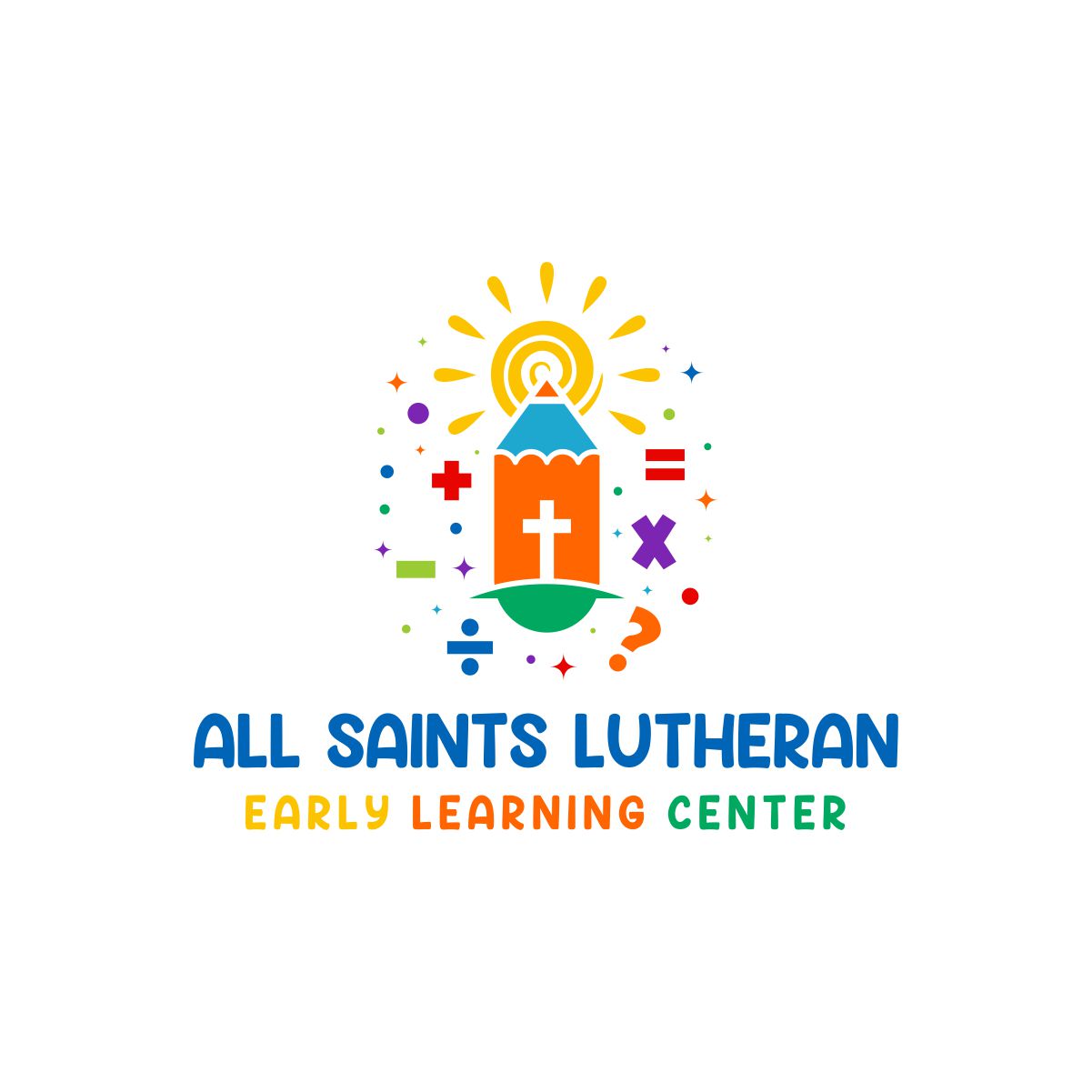 Logo Design by brand maker for All Saints Lutheran Early Learning Center | Design #28620124