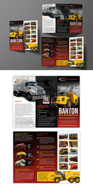 Flyer marketing document - Barton ADT Engineering | Diseño de Flyer por ZeneFashions