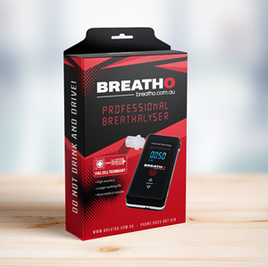 Brethalyser (replacement fuel cell sensor) box design | Design Graphique par vigie