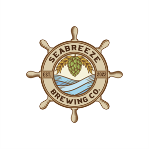 SEABREEZE, Brewing Co, Est 2022,  | Design de Logo par design.picnic