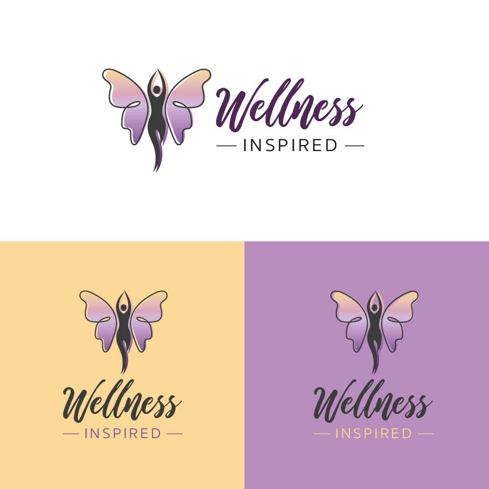 Logo Design by PurpleBoa for Wellness Inspired | Design #28646850