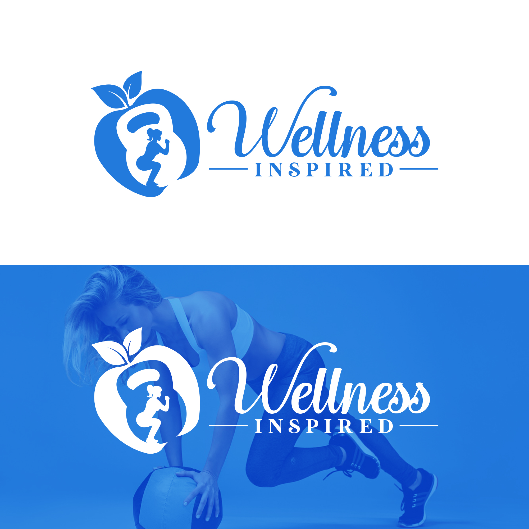 Logo Design by CreativeGwen™ for Wellness Inspired | Design #28659072