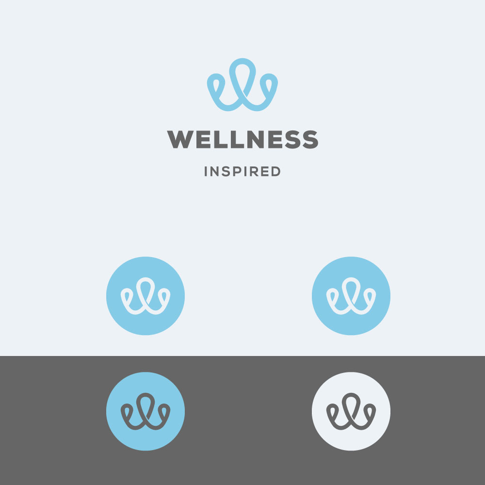 Logo Design by Iryna 3 for Wellness Inspired | Design #28629643