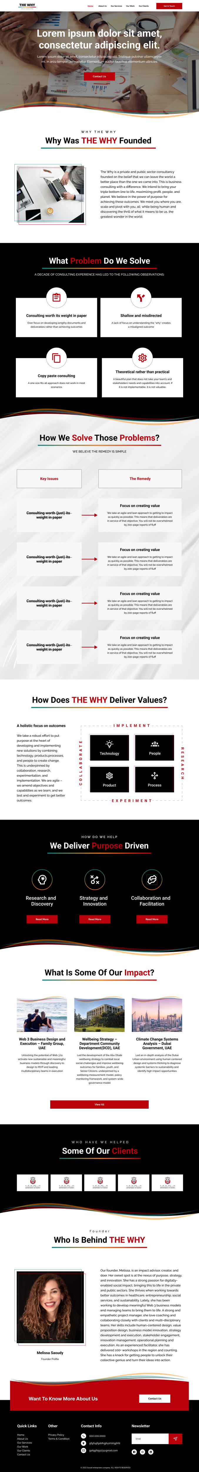 Web Design by SidraSultana for this project | Design #28627024