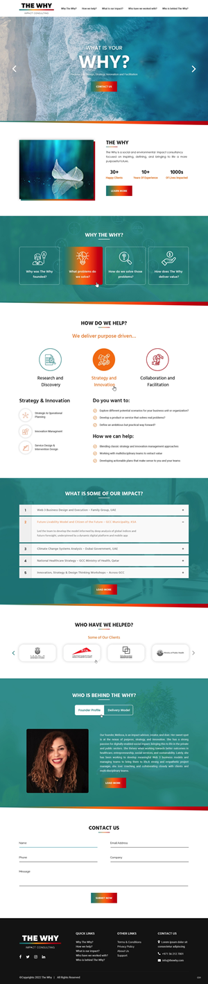 Web Design by pb for this project | Design: #28627534