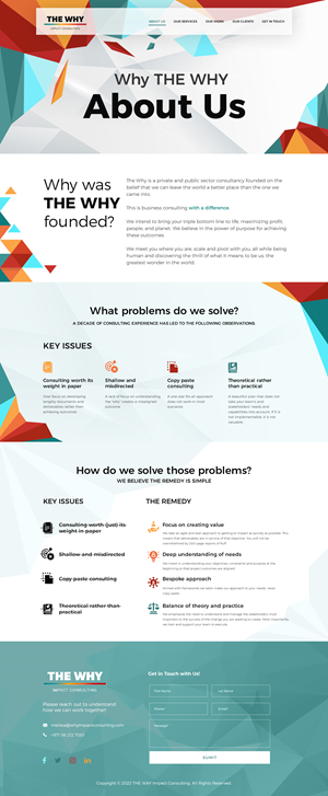 Web Design by UniqueCreator99 for this project | Design: #28629791