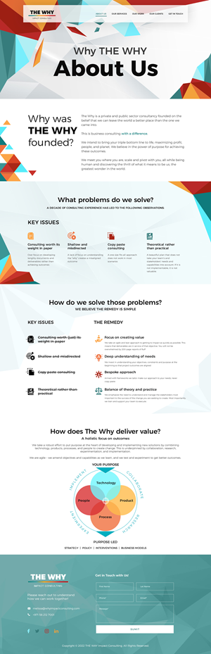 Web Design by UniqueCreator99 for this project | Design: #28630709