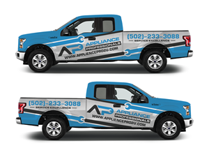 Appliance Professionals 19 Ram Truck | Design de Covering de Véhicule par Shumaila Kiran