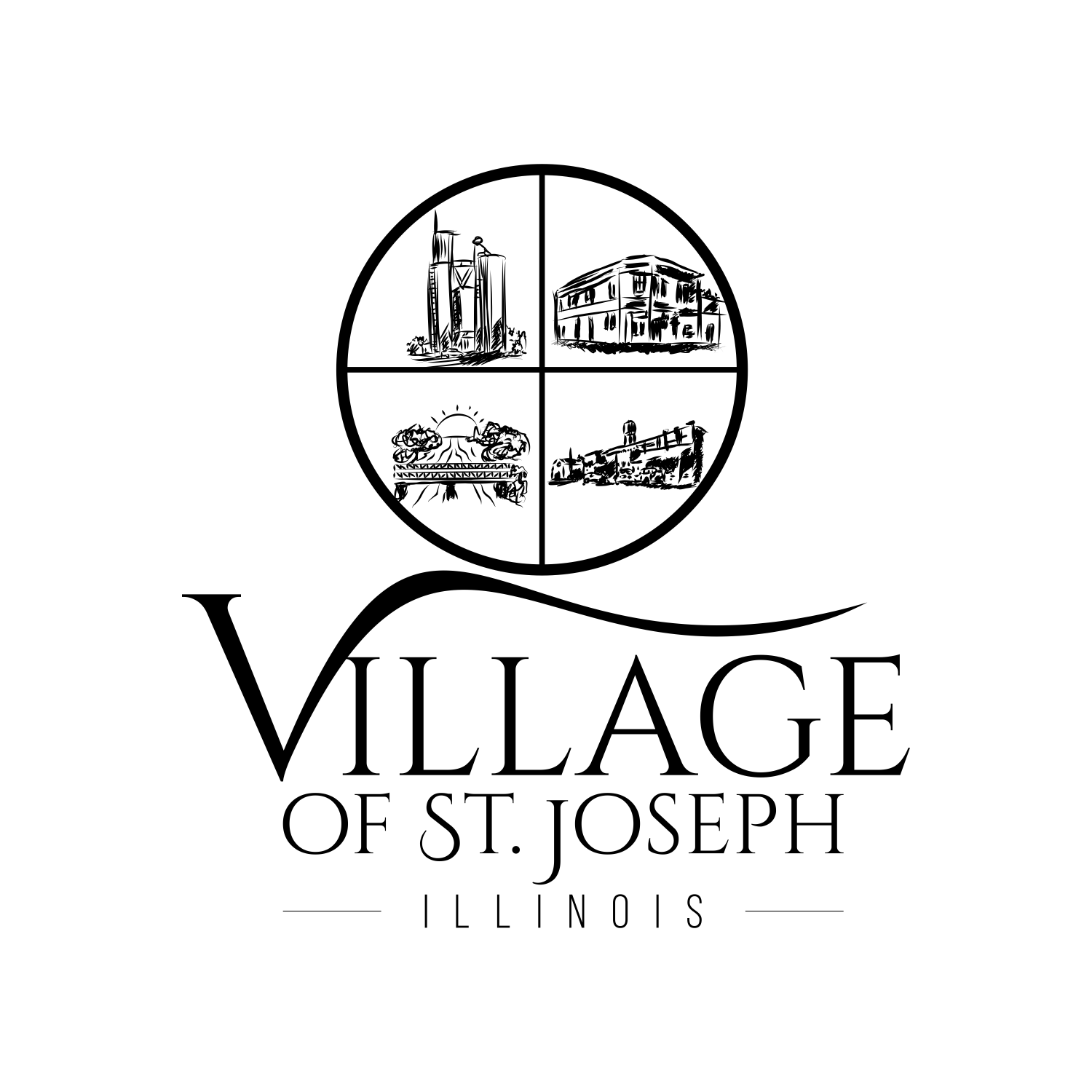 Logo Design by moisesf for Village of St. Joseph | Design #28638296