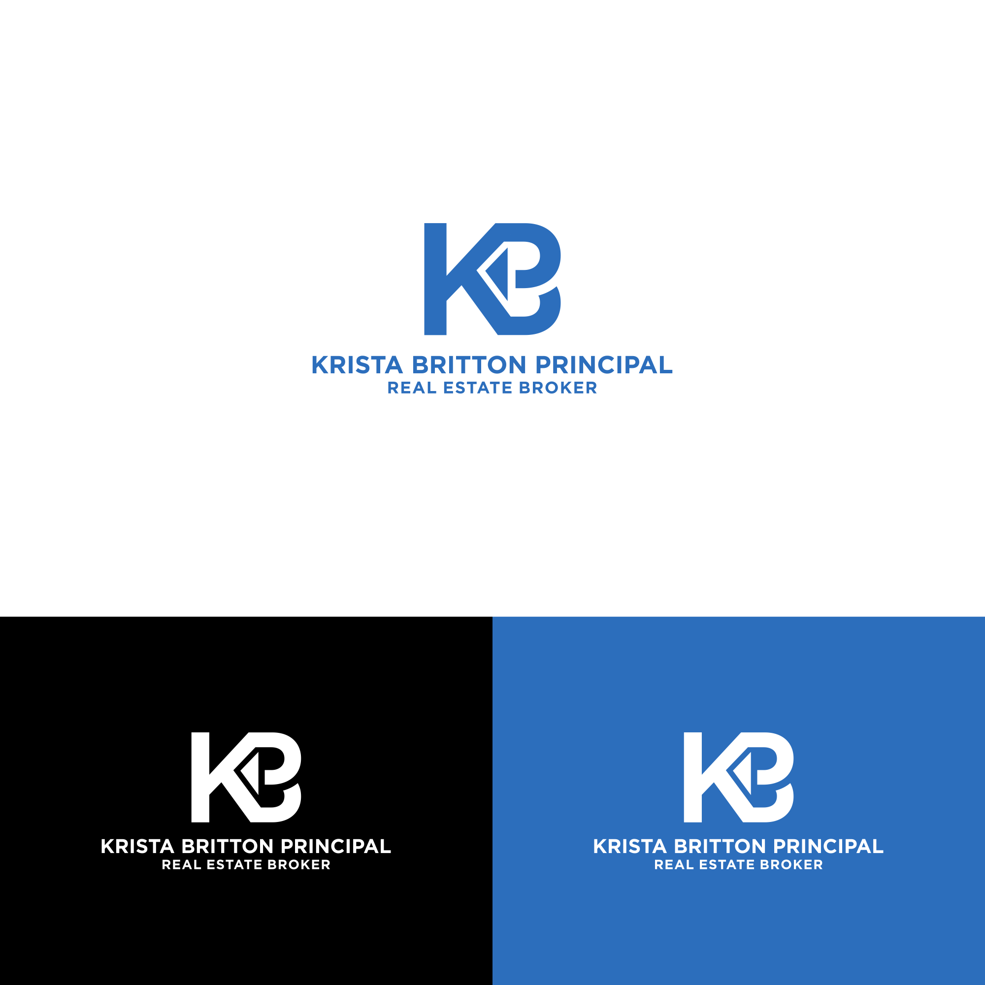 Logo Design by ristiana_design for Krista Britton Principal real estate Broker | Design #28623079
