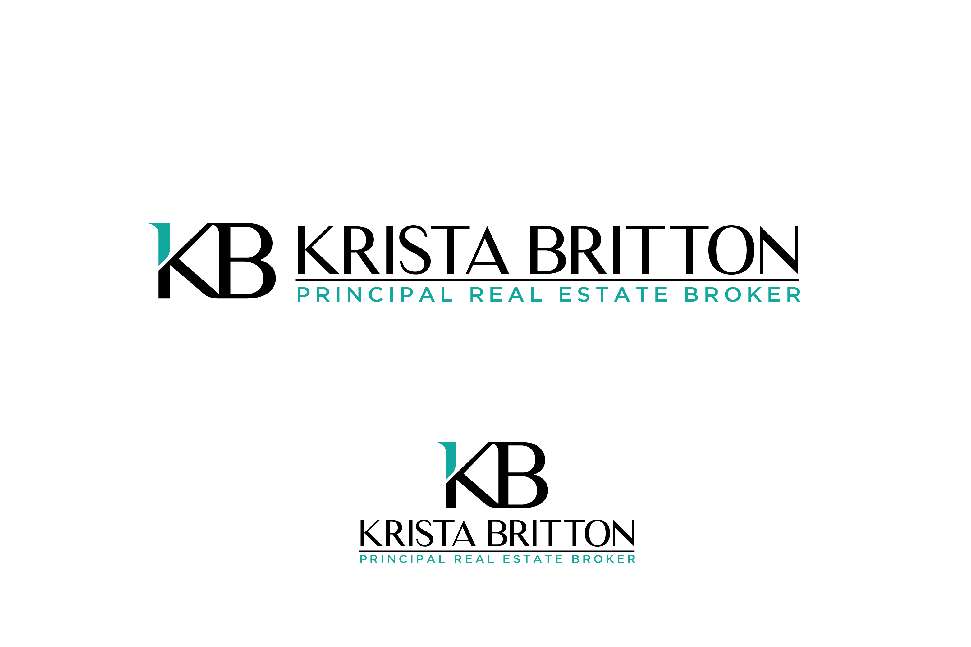 Logo Design by renderman for Krista Britton Principal real estate Broker | Design #28622910