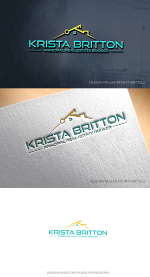 Logo Design by graphicevolution for Krista Britton Principal real estate Broker | Design: #28626646
