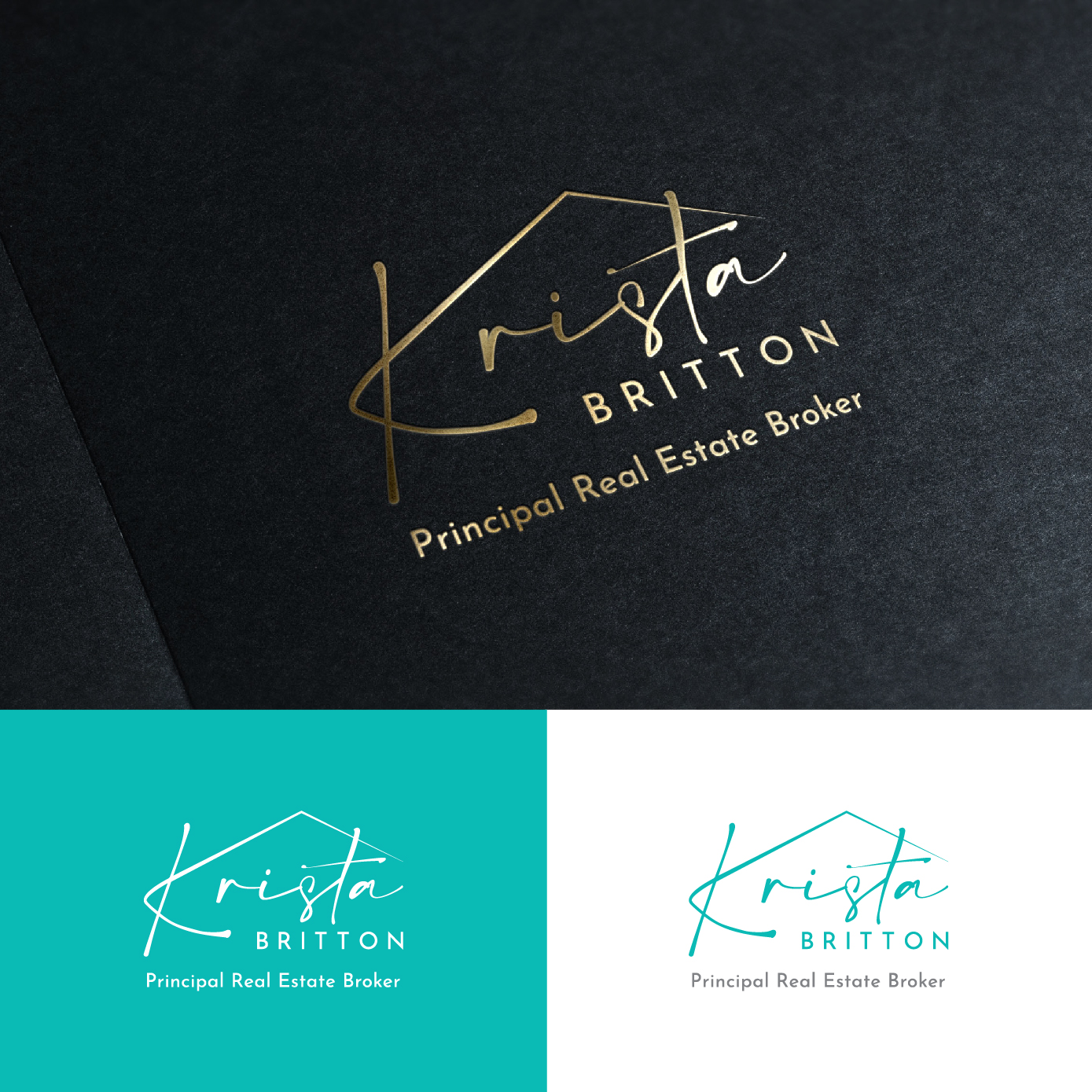 Logo Design by Radsky17 for Krista Britton Principal real estate Broker | Design: #28633335