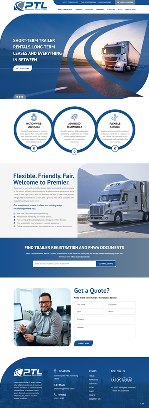 Web Design by pb for this project | Design: #28627512