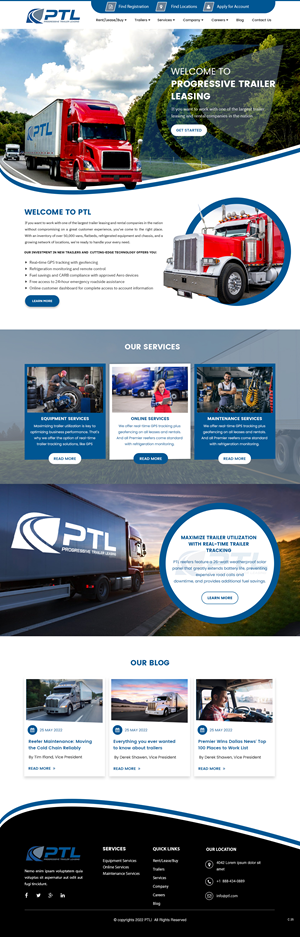 Web Design by pb for this project | Design: #28627514