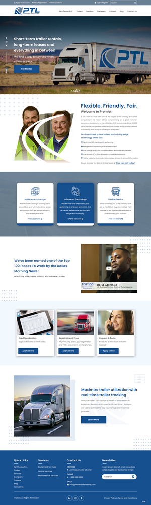 Web Design by pb for this project | Design: #28627517