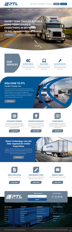 Web Design by pb for this project | Design: #28633276
