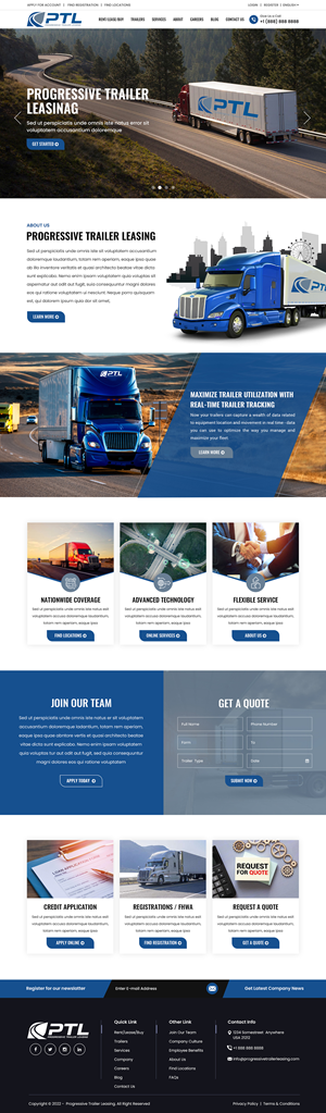 Web Design by Titan Eagle for this project | Design: #28633632
