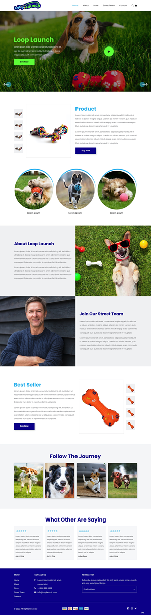 Shopify Design by pb for Brickyard Collective, LLC | Design: #28627490