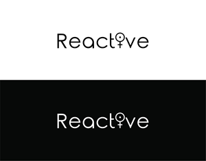 Symbol for girl/female (see attached) and the word 'Reactive' | Design de Logo par sun_bird