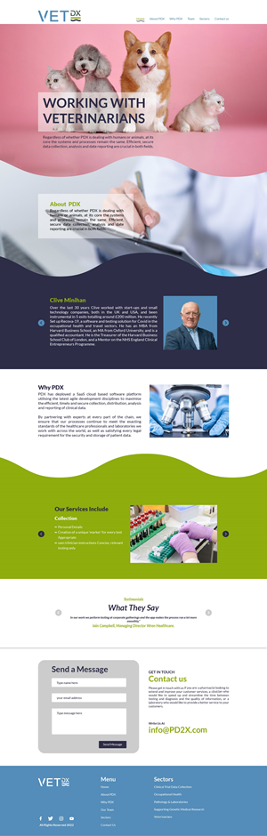 Web Design by 3Guys for this project | Design: #28633817