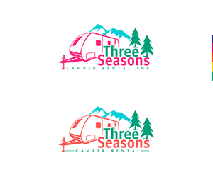 Three Seasons Camper Rental Inc & More | Logo Design by Iris 3