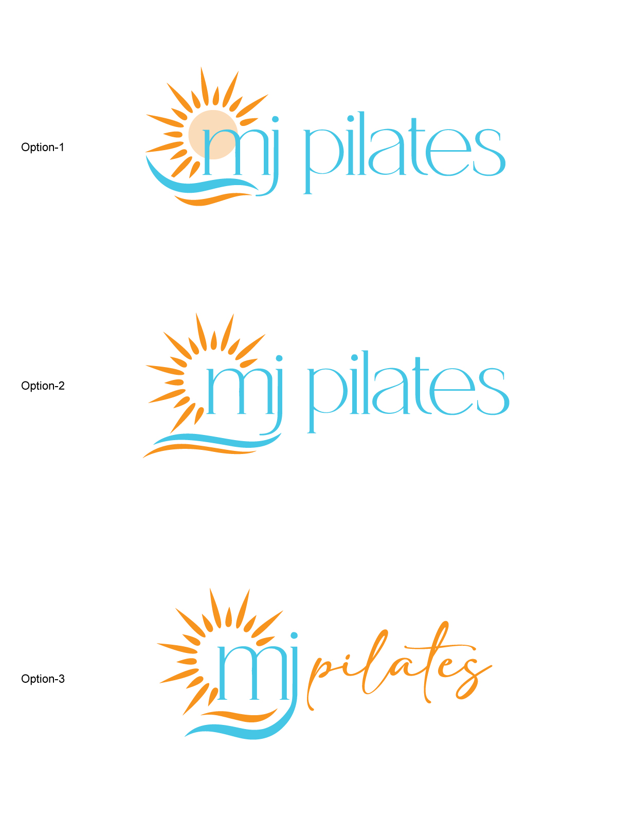 Logo Design by Om Namah Shivay for MJ Pilates | Design #28641338