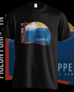 T-shirt Design by rickyadri for Trapped Escape Game | Design: #28685279