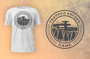 T-shirt Design by D'Mono for Trapped Escape Game | Design: #28653868