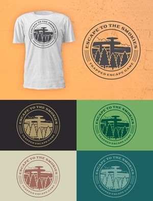 T-shirt Design by D'Mono for Trapped Escape Game | Design: #28659265